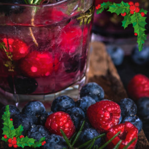 raspberry blueberry cocktail